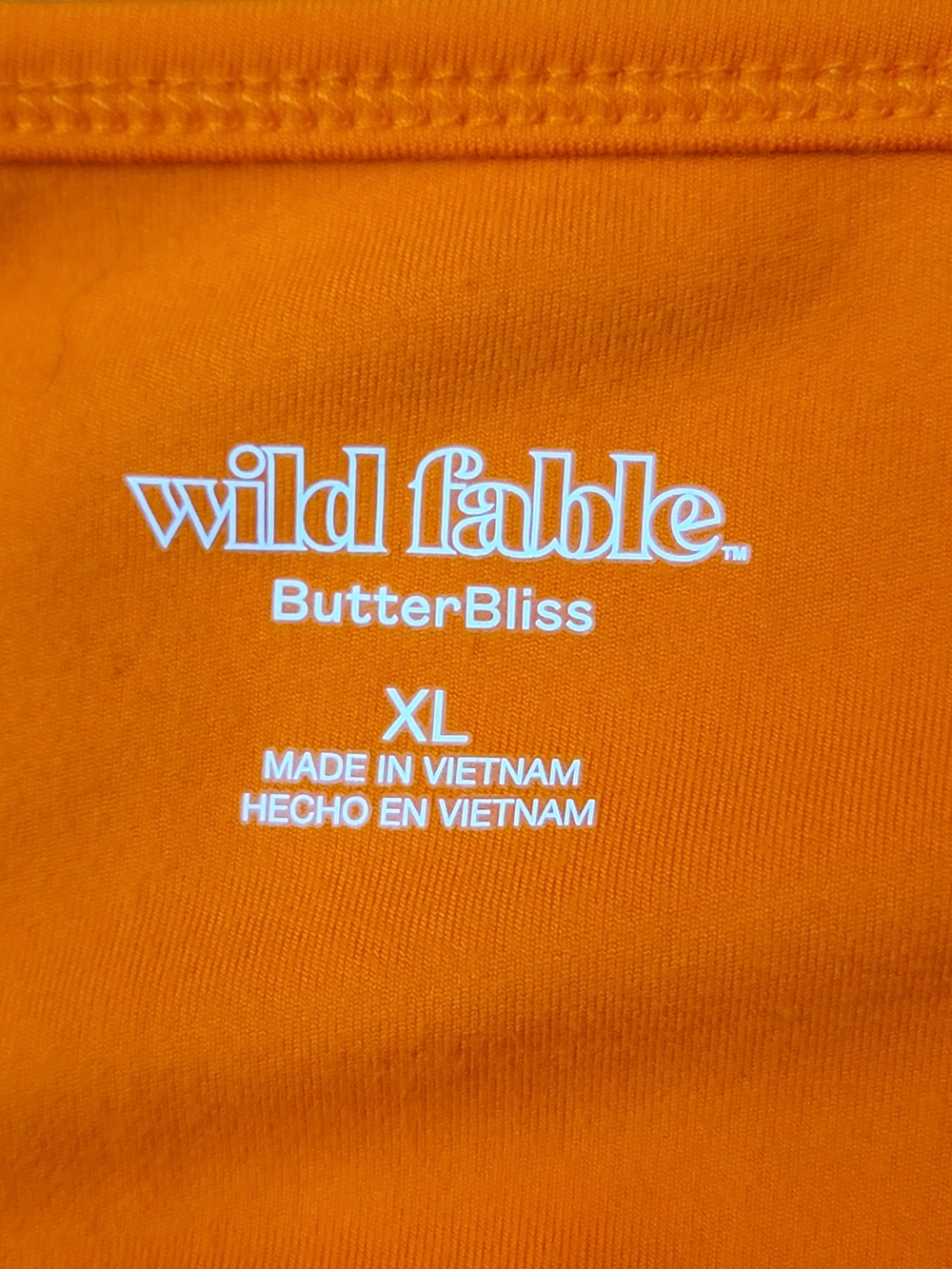 wild fable Orange Button-Front Long-Sleeve Crop Top - Picture 7 of 7